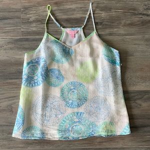 Small silk Lilly tank